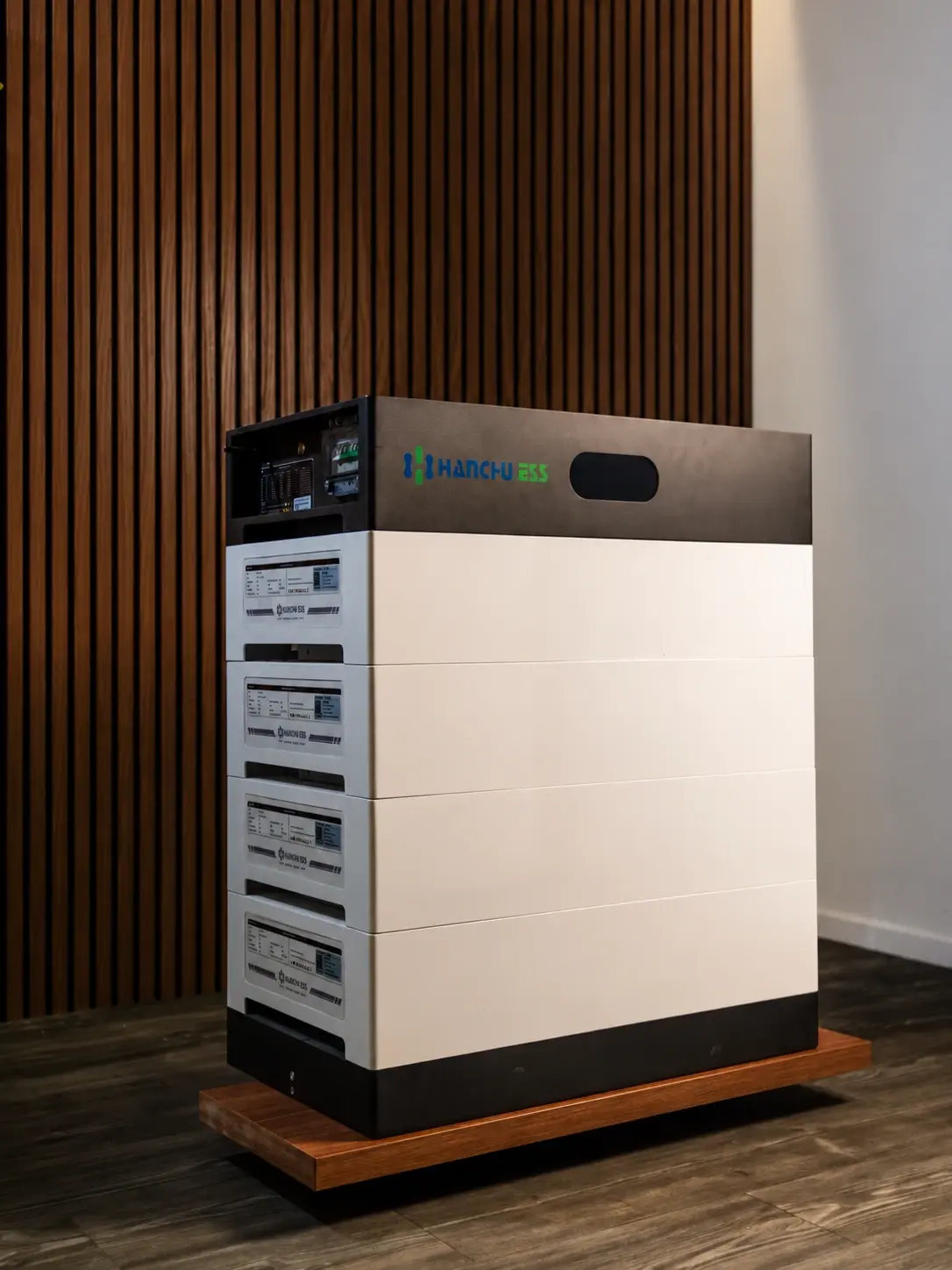 The back of the Hanchu ESS home battery